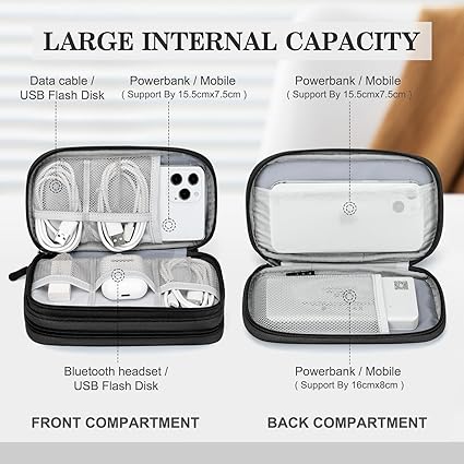 FYY Travel Cable Organizer Pouch