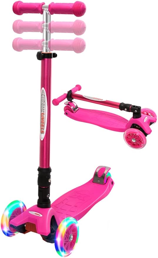 ChromeWheels Foldable Scooters for Kids