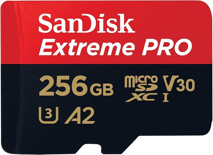 SanDisk Extreme Pro 256GB microSD Card