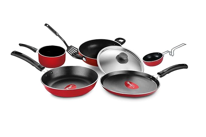 Stoverkraft Non-Stick Cookware Set of 7 Pc