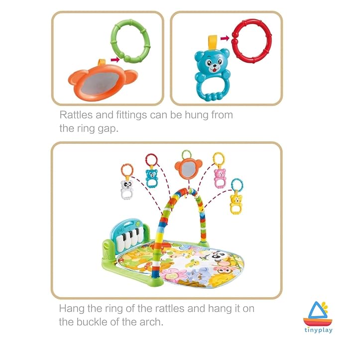 TinyPlay Baby Play Gym for Babies 0 to 12 Months