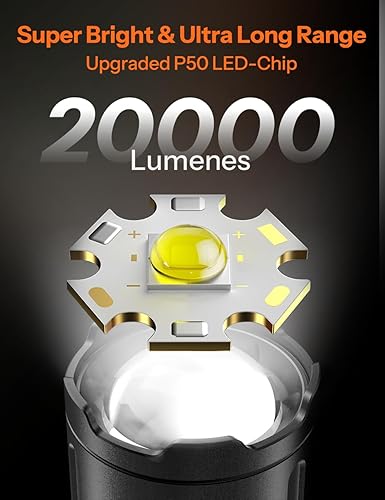 UN1QUE Rechargeable Torch Light High Power