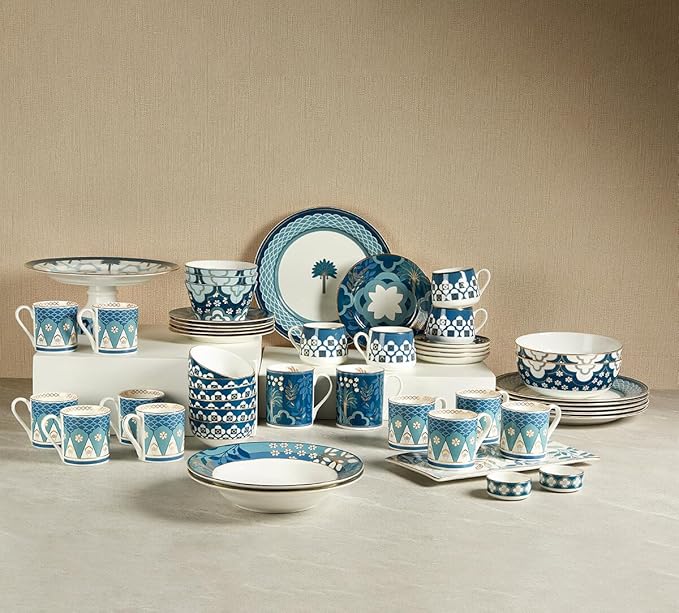 Bone China Crockery Floral Dinner Set
