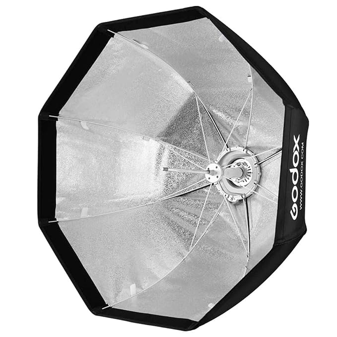 Godox SB-GUE80 80cm / 32 Inch Portable Octagon Honeycomb Grid Umbrella Speedlite Softbox with Bowens Mount