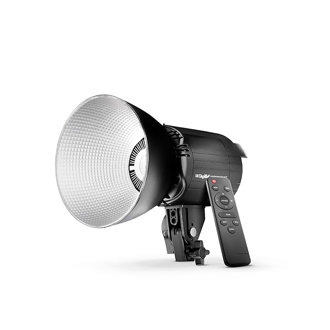 DIGITEK Lite (DCL-150WBC Combo) 150W Bi Color Continuous LED Light with 18CM Reflector & Infrared Remote