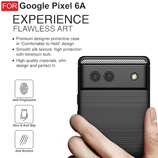 Google Pixel 6A Rugged Cover | Armor TPU Military Grade Shockproof