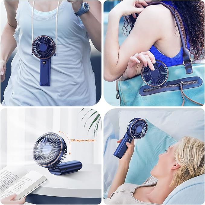 Sweet Full Handheld Fan 6000mAh Portable Fan