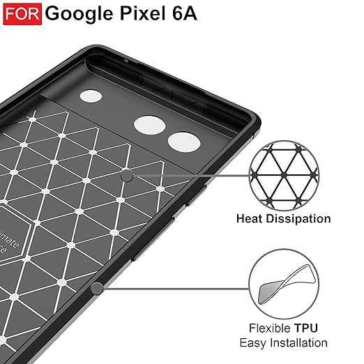 Google Pixel 6A Rugged Cover | Armor TPU Military Grade Shockproof