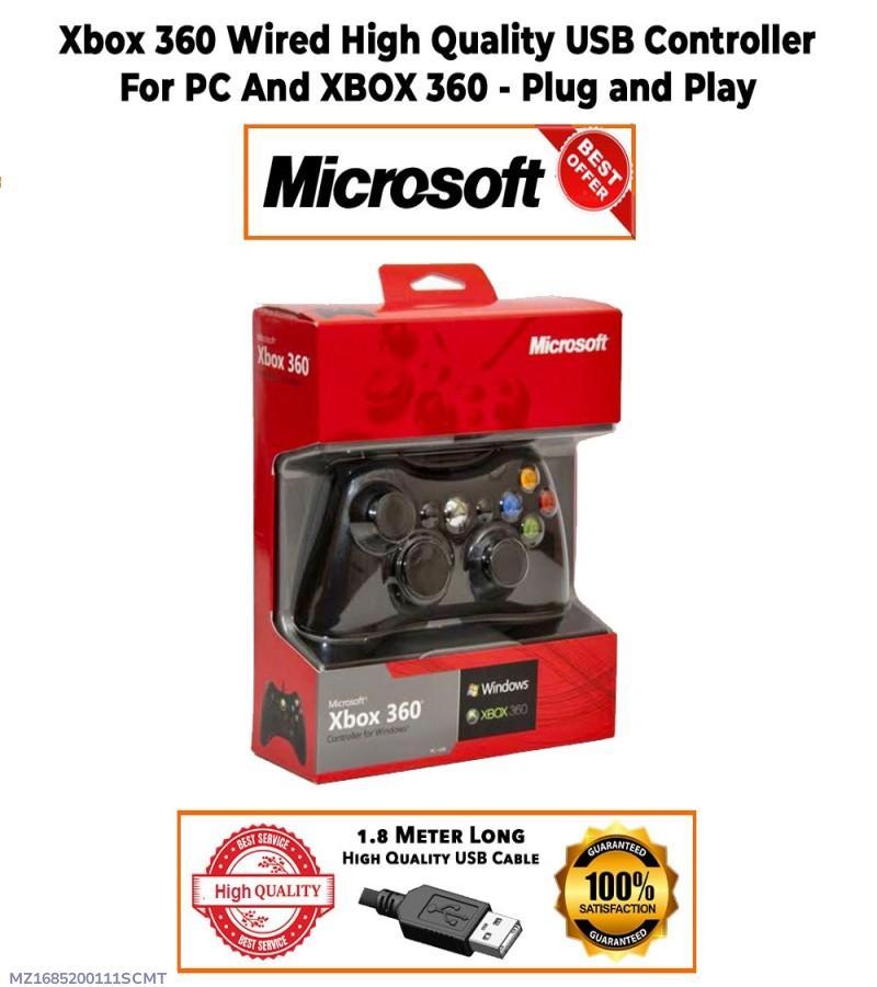 Xbox 360 Wired USB Controller For PC and Xbox 360