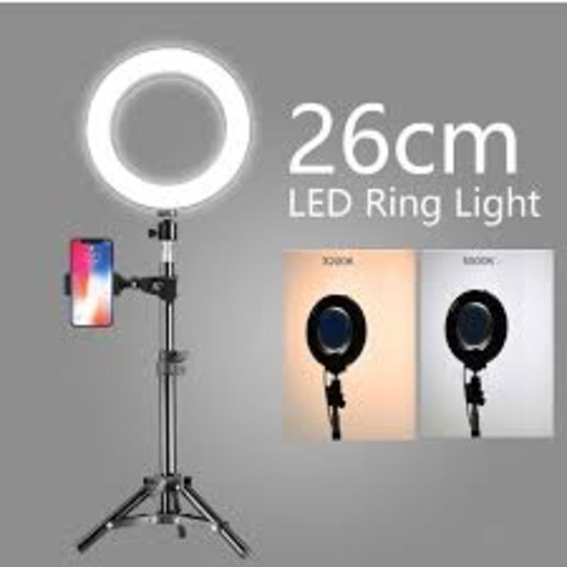 LED Ring Light 26CM/10'' LED Ring Light CXB-260 with Phone Holder