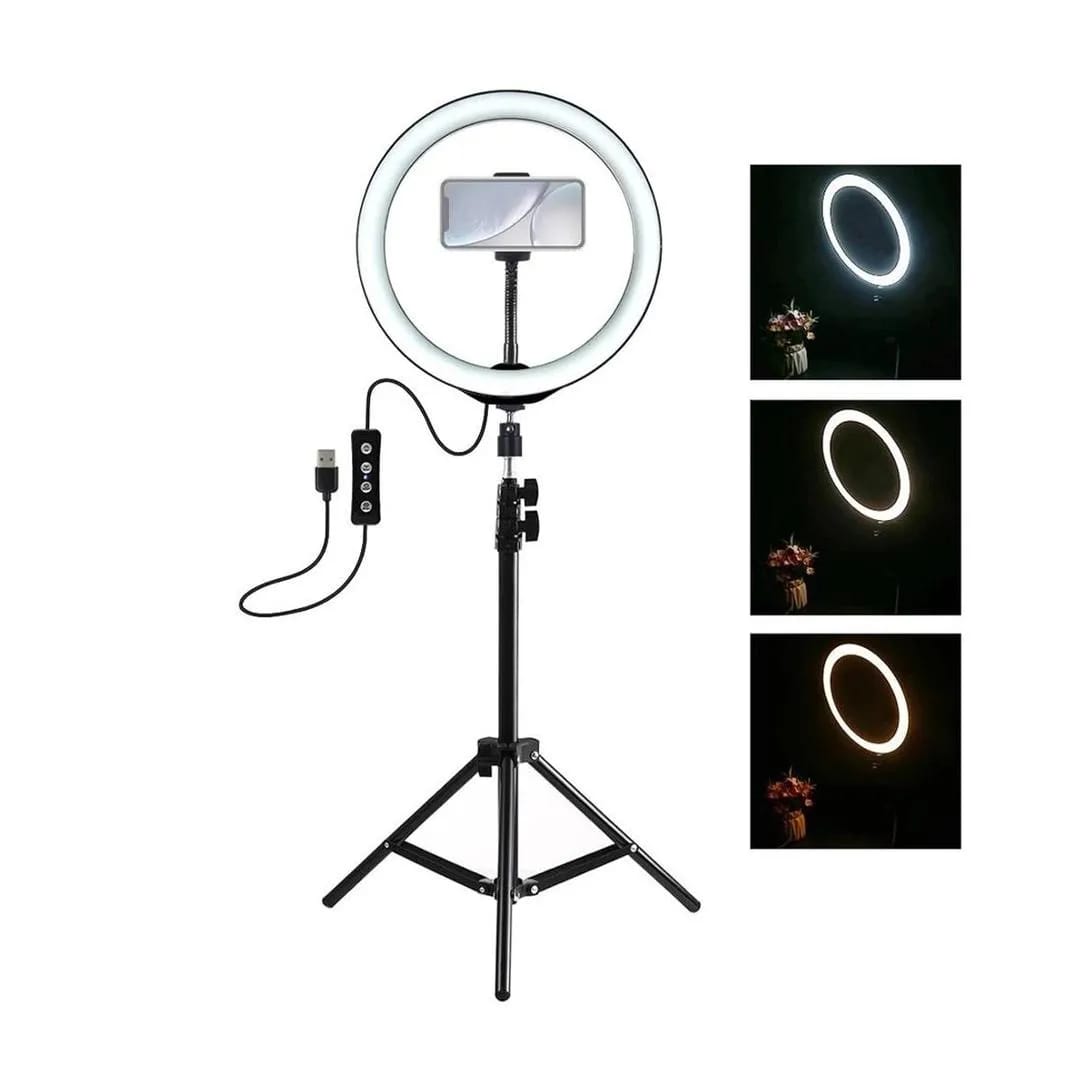 LED Ring Light 26CM/10'' LED Ring Light CXB-260 with Phone Holder
