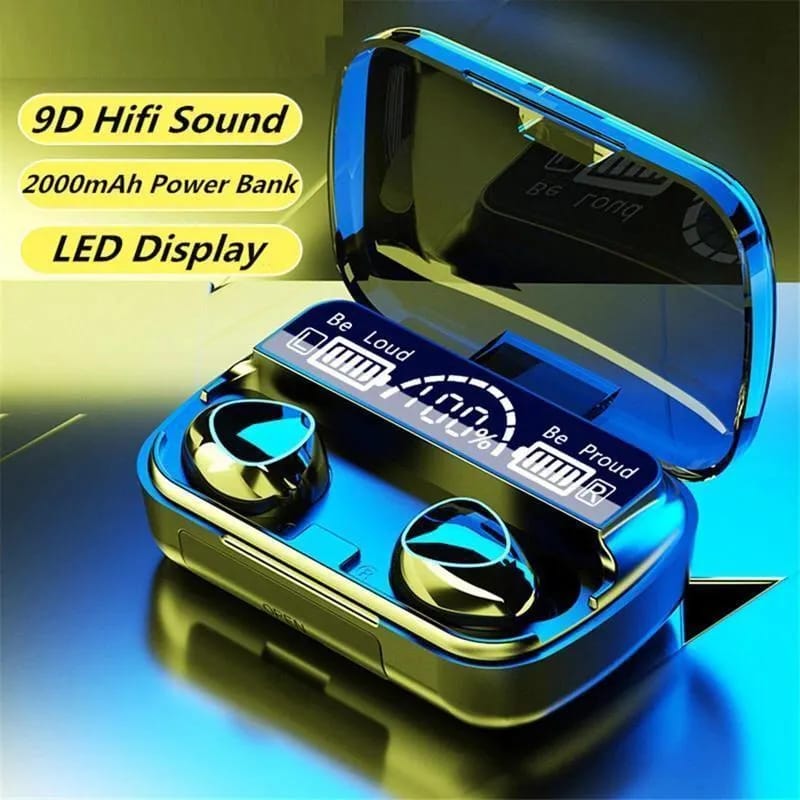 M10 BT5.3 Bluetooth Earphones Wireless Sports Touch Earphones